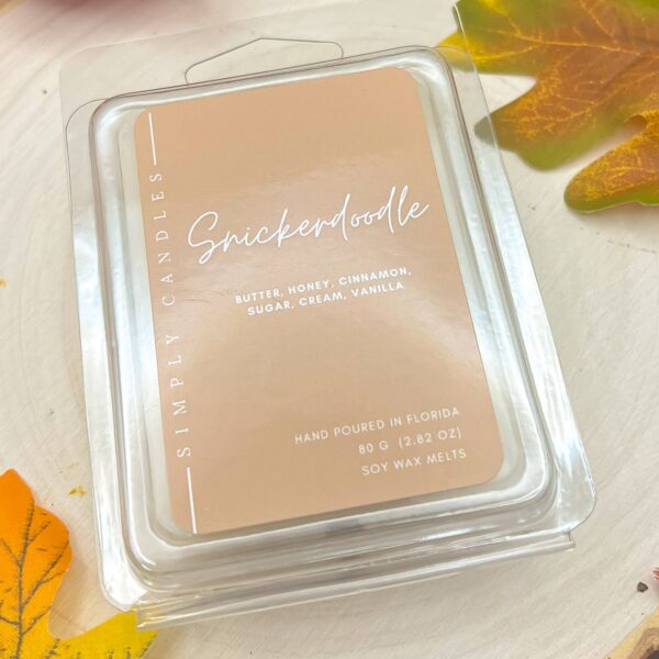 Snickerdoodle Scented Soy Wax Melt