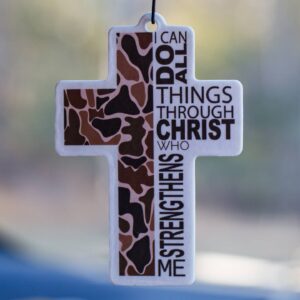 Camo Cross - Air Freshener